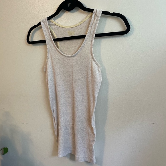 SO | Beige Racerback Tank | Size Small - Picture 5 of 9